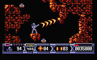 Turrican II - The Final Fight atari screenshot