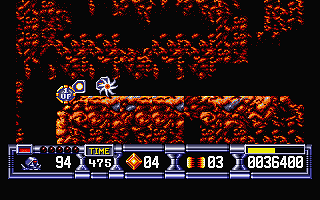 Turrican II - The Final Fight atari screenshot