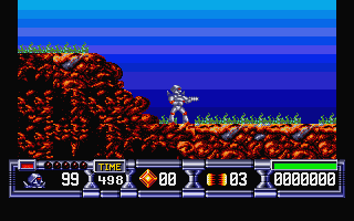 Turrican II - The Final Fight atari screenshot