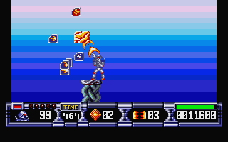 Turrican II - The Final Fight atari screenshot