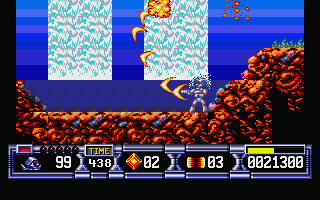 Turrican II - The Final Fight atari screenshot