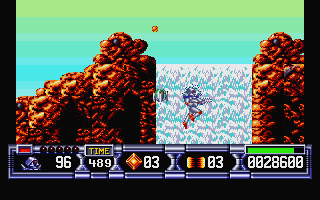 Turrican II - The Final Fight atari screenshot