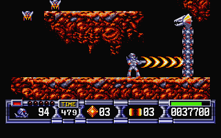 Turrican II - The Final Fight atari screenshot