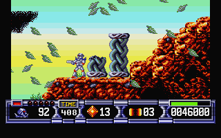 Turrican II - The Final Fight atari screenshot