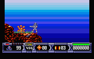 Turrican II - The Final Fight atari screenshot