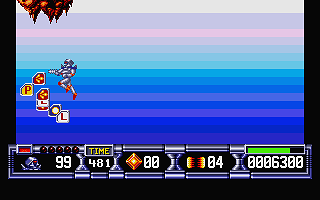 Turrican II - The Final Fight atari screenshot
