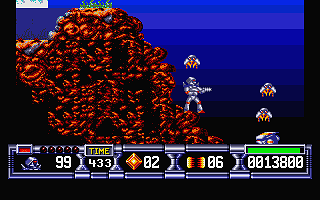 Turrican II - The Final Fight atari screenshot