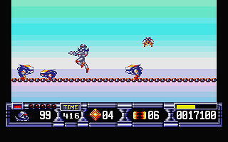 Turrican II - The Final Fight atari screenshot