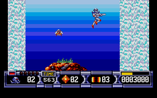 Turrican II - The Final Fight atari screenshot