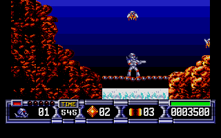 Turrican II - The Final Fight atari screenshot