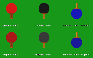 Turtle Table Tennis Simulation atari screenshot