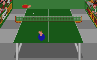 Turtle Table Tennis Simulation atari screenshot