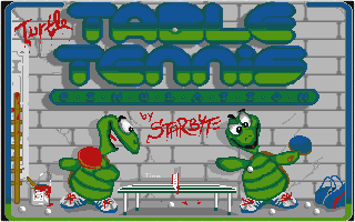 Turtle Table Tennis Simulation atari screenshot