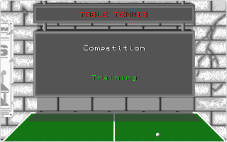 Turtle Table Tennis Simulation atari screenshot