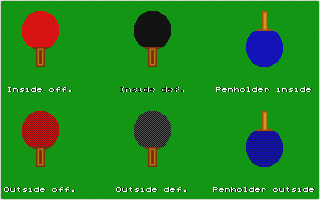 Turtle Table Tennis Simulation atari screenshot