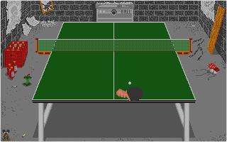 Turtle Table Tennis Simulation atari screenshot