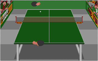 Turtle Table Tennis Simulation atari screenshot