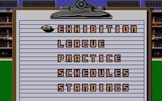 TV Sports Football atari screenshot