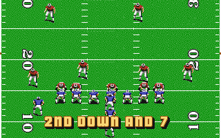 TV Sports Football atari screenshot