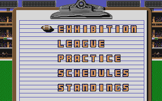 TV Sports Football atari screenshot
