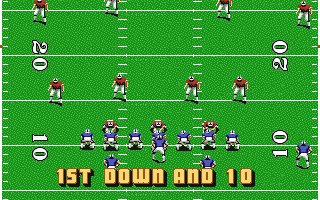 TV Sports Football atari screenshot