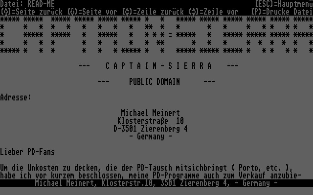 Twilight Zone Megademo atari screenshot