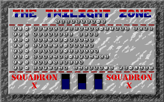 Twilight Zone Megademo atari screenshot