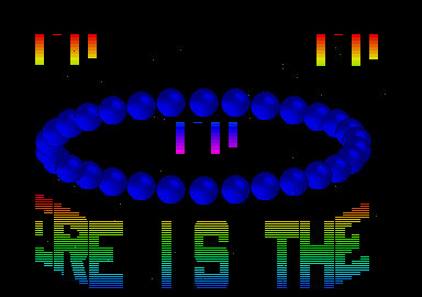 Twilight Zone Megademo atari screenshot