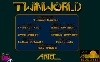 Twinworld - Land of Vision atari screenshot