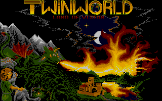 Twinworld - Land of Vision atari screenshot
