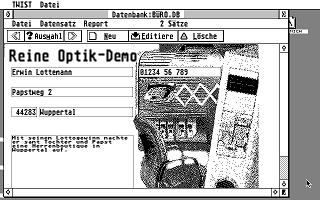 Twist atari screenshot
