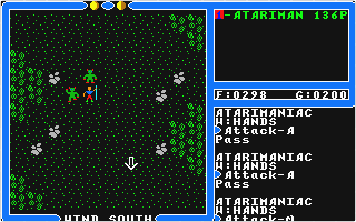 Ultima IV - Quest of the Avatar atari screenshot