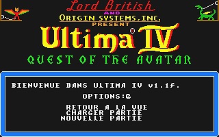 Ultima IV - Quest of the Avatar atari screenshot