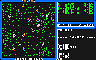 Ultima IV - Quest of the Avatar atari screenshot