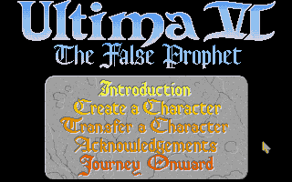 Ultima VI - The False Prophet