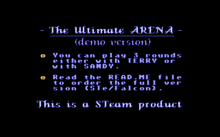 Ultimate Arena atari screenshot