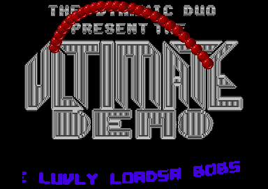Ultimate Demo (The) atari screenshot