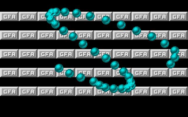 Ultimate GFA Demo atari screenshot