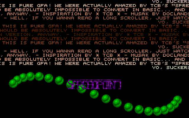 Ultimate GFA Demo atari screenshot