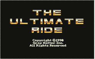 Ultimate Ride (The) atari screenshot