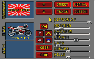 Ultimate Ride (The) atari screenshot
