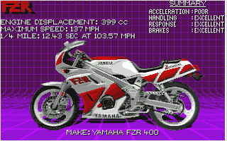 Ultimate Ride (The) atari screenshot