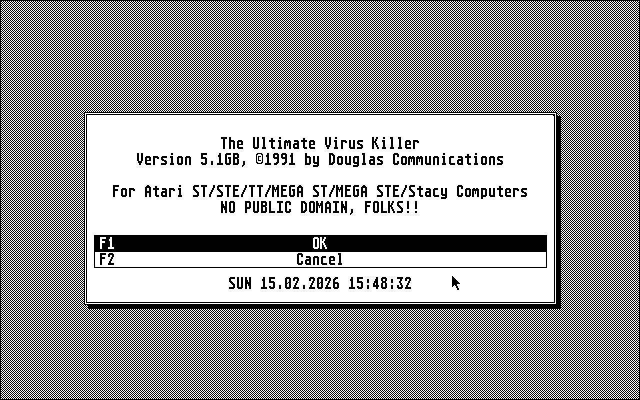 Ultimate Virus Killer atari screenshot