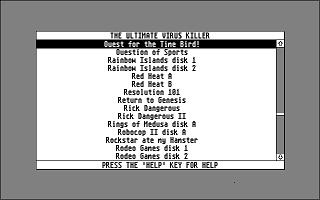 Ultimate Virus Killer atari screenshot