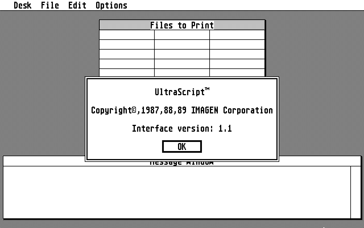 UltraScript ST-1 — screenshot 1