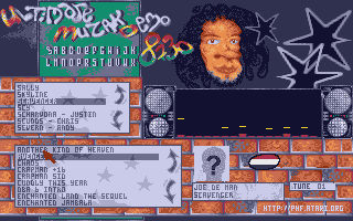 Ultimate Muzak Demo 8730 atari screenshot