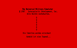 UMS - The Universal Military Simulator — screenshot 1