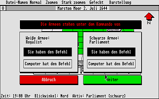 UMS - The Universal Military Simulator atari screenshot