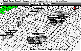 UMS - The Universal Military Simulator atari screenshot
