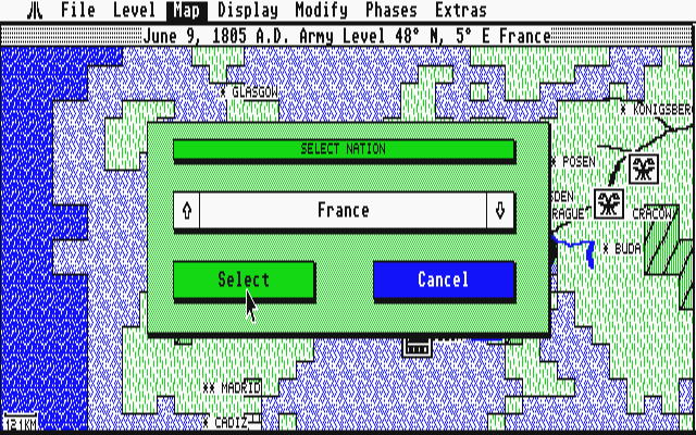 UMS II - Nations at War atari screenshot
